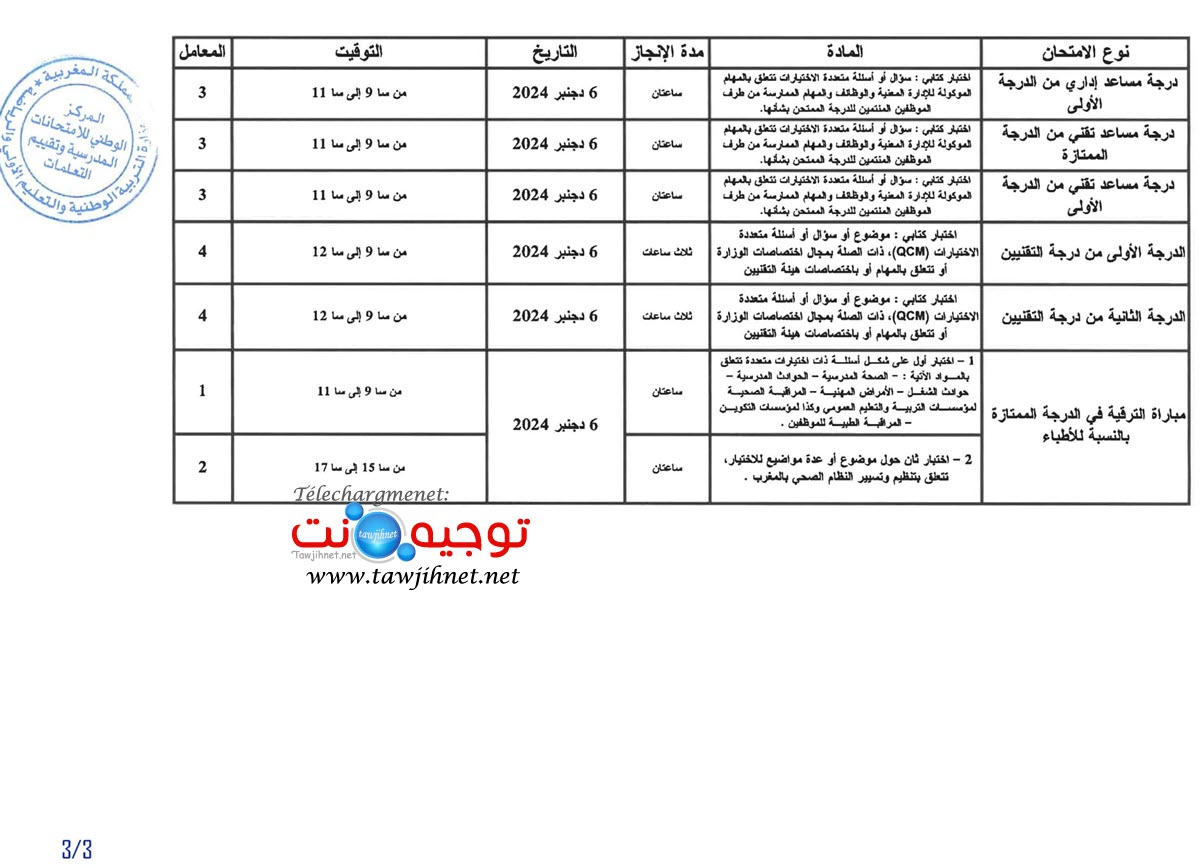 اختبارات الامتحانات الكفاءة المهنية 2024-3.jpg